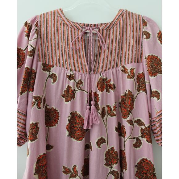 Knox Rose Womens Dress Floral Short Sleeve Size M Pre-Owned - Picture 3 of 8